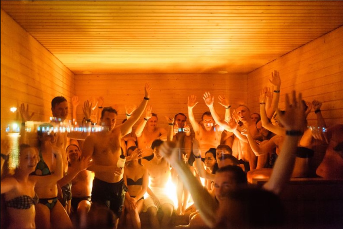 The Sauna is a Social Network – TEDx Talks